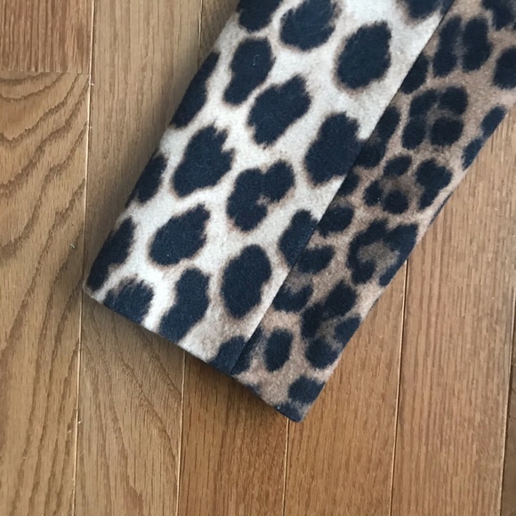 ZARA Leopard and Colorblock Coat - Picture 3 of 8